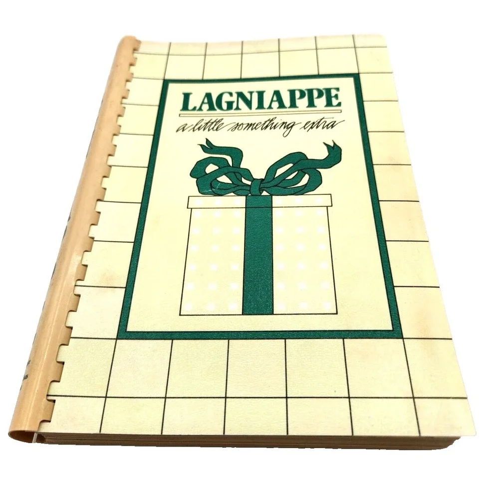 Beaumont Texas Junior League Lagniappe Cookbook Recipes 1982 Vintage 1st Edition